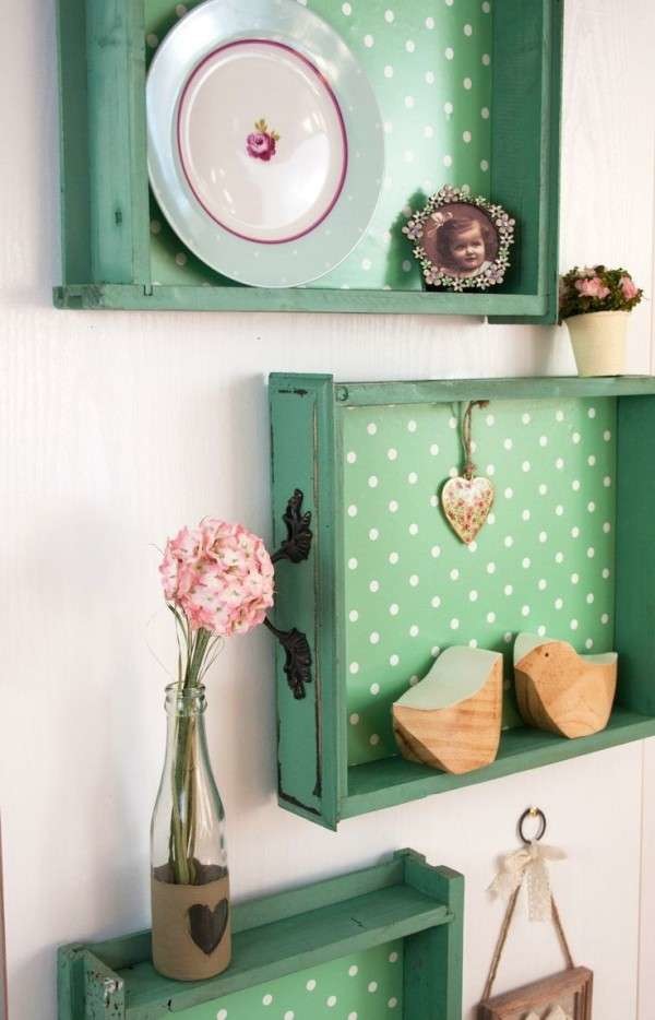 Diy Repurposing Old Drawers My Daily Magazine Art Design Diy