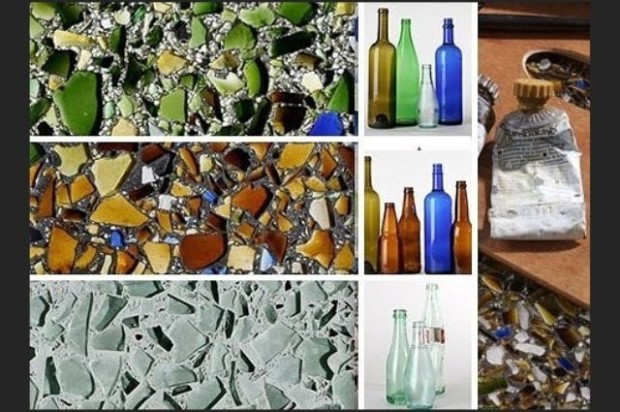 Recycled Glass Tile Surfaces My Daily Magazine Art Design