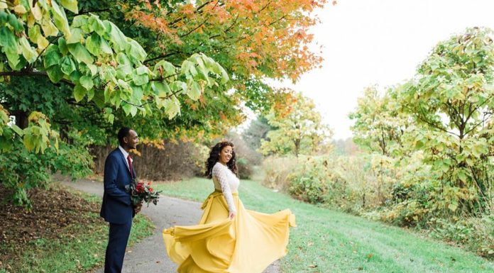 Let’s Fall in Love with Colorful Wedding Dresses
