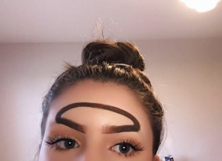New Brow Trend on Instagram: Halo Brows