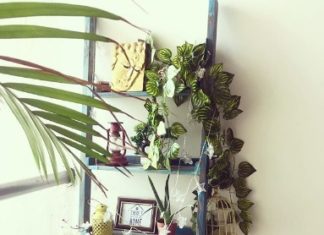 Decorate with Vintage Ladders