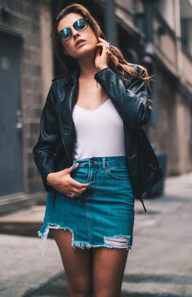 How to Wear a Denim Skirt This Spring - My Daily Magazine - Art, Design ...
