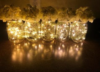 Beautiful and Simple Mason Jar Light