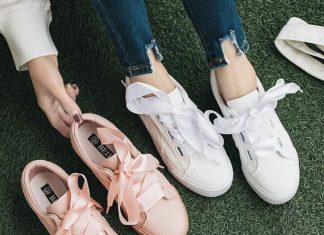 This Fall, Sneakers Come with a Lovely Bow