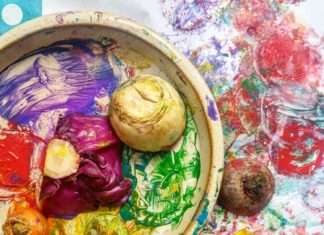 How Your Favorite Fruits And Vegetables Become Fun Stamps!