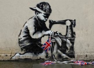 US Artist Buys Iconic Banksy Painting, Only to Paint Over it