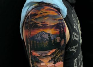 Jesse Rix’s Tattoos Are Optical Illusions Painted On Skin