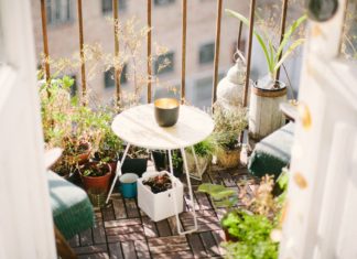 Turn Your Small Balcony Into a Beautiful Outside Oasis