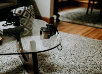 How Transparent Furniture Can Change an Entire Room See through coffee table