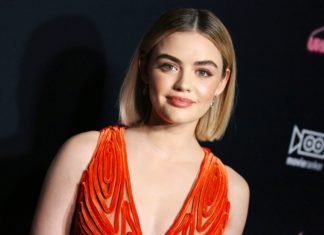 Lucy Hale’s Most Epic Coats from New Year’s Rockin’ Eve