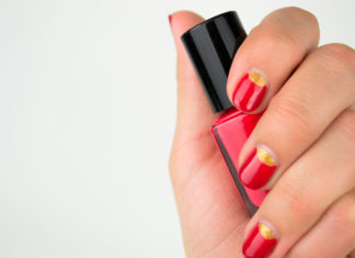Nail Art Trend: Try a Half-Moon Manicure This Summer
