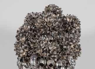 Ann Carrington’s Silverware Sculptures are Out of This World