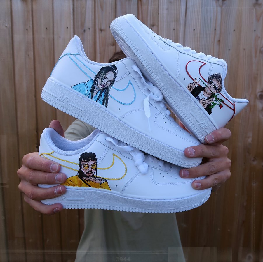 billie eilish shoes custom