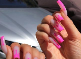 French Drip is the Latest Nail Art Trend Sparked by Kylie Jenner