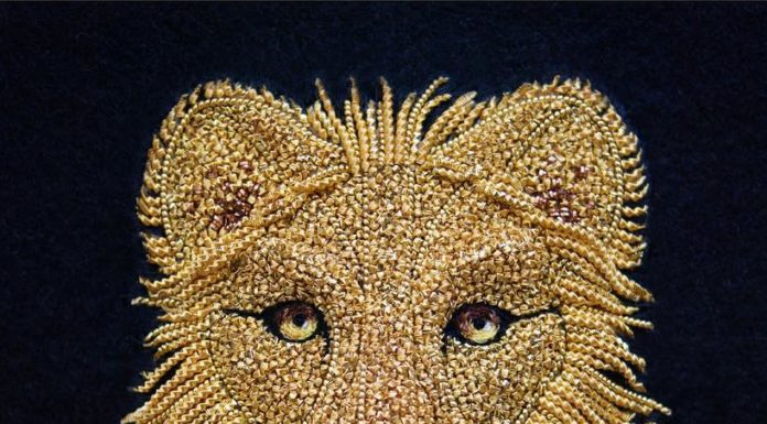 Hand Embroidered Animals and Insects by Laura Baverstock