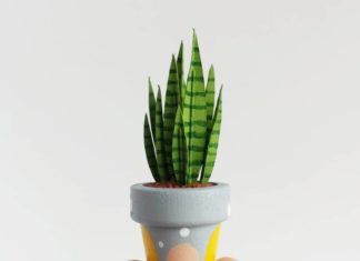 Artist Created Her Own Indoor Garden Out of Polymer Clay