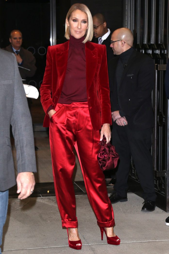 Celine Dion is the Queen of Monochromatic Looks - My Daily Magazine ...