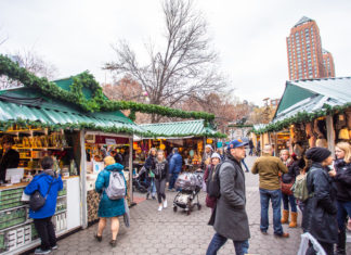 You Can’t Miss the Union Square Holiday Market in New York City