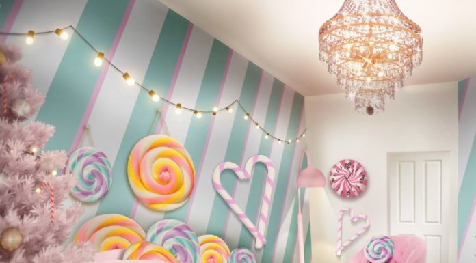 Candy Cane House Can Be Your New Temporary Home