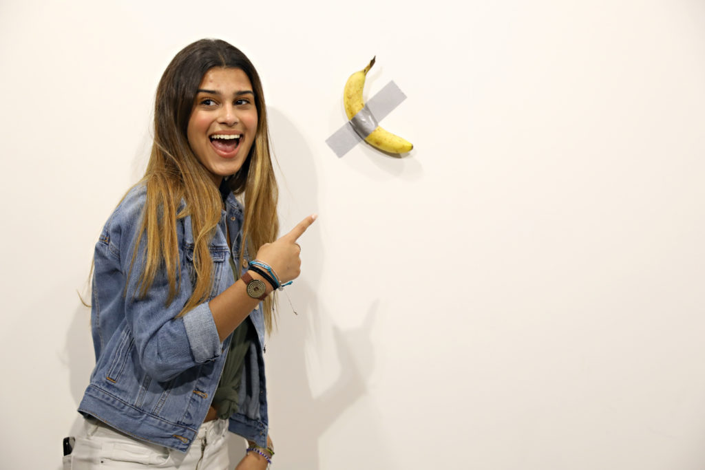 The Banana Artwork Has Been Eaten By a Performing Artist My Daily