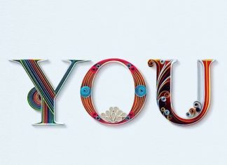 Indian Graphic Designer Uses Paper to Create Amazing Typography Art