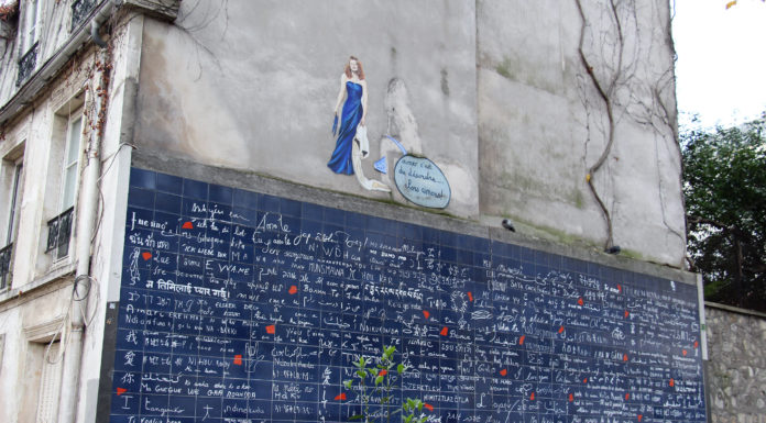 You Should Check the Wall of Love Out While Visiting Paris