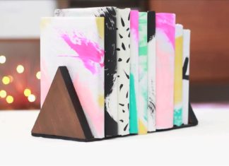Learn How to Make Your Own Modern Bookends