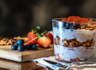 The Chia and Peanut Butter Granola Parfait is The Best Breakfast You Can Have