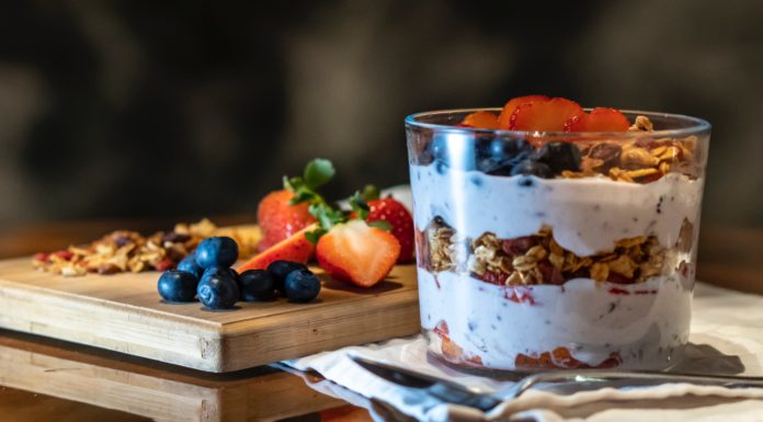 The Chia and Peanut Butter Granola Parfait is The Best Breakfast You Can Have