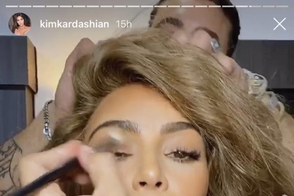 Kim Kardashian’s Bronde Do Is Total Hair Goals