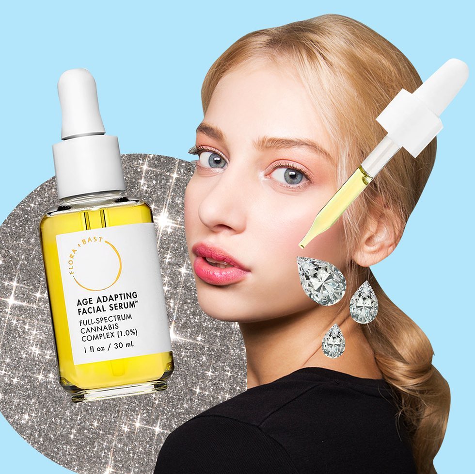 The Benefits of Using Flora + Bast's Age Adapting CBD face Serum My