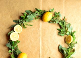 Welcome Spring With This Sunny, DIY Lemon Wreath
