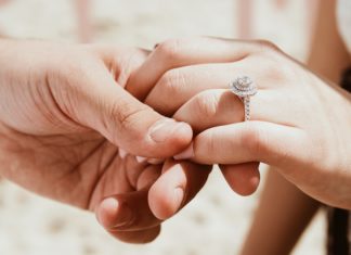 Gorgeous Nail Designs for Showing Off Your Engagement Ring