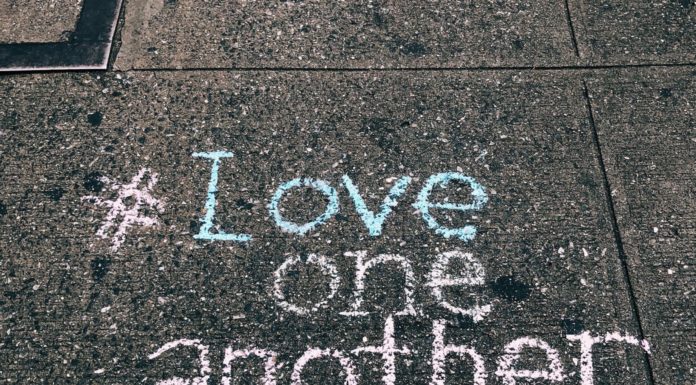 People are Decorating Sidewalks With Inspirational Sayings