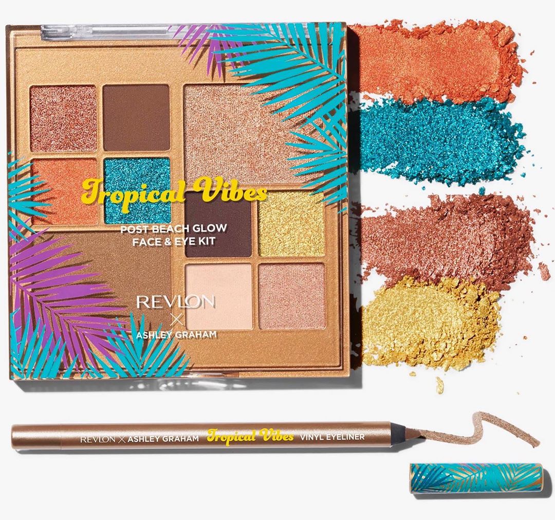 The Ashley Graham X Revlon Tropical Vibes Collection: The Color Burst ...