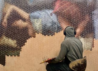 Darian Mederos is Creating Amazing Bubble Wrap Portraits