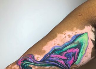 Amanda Wachob is the Artist to Watch for Water Color Tattoos