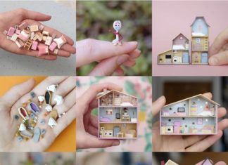 This Spanish Artist is Crafting Adorable Miniature Houses