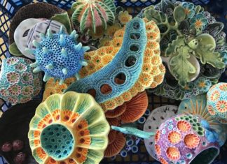 British Artist’s Ceramic Pieces are Inspired by Coral Reefs