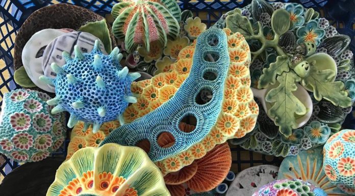 British Artist’s Ceramic Pieces are Inspired by Coral Reefs