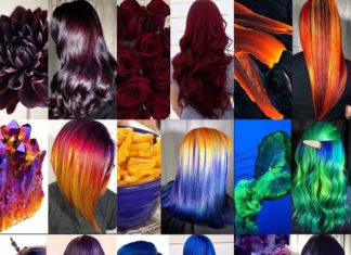 Ursula Goff Creates Colorful Hairstyles Inspired by Nature