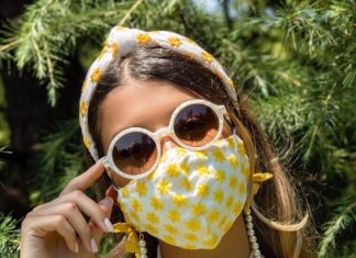 Lele Sadoughi Presents the Perfect Mask & Headband Matches