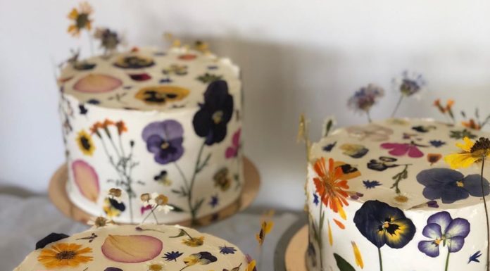 Loria Stern is Baking Delicious Cookies Adorned with Edible Flowers