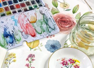 Learn How to do Aquarelle With Monica Schick