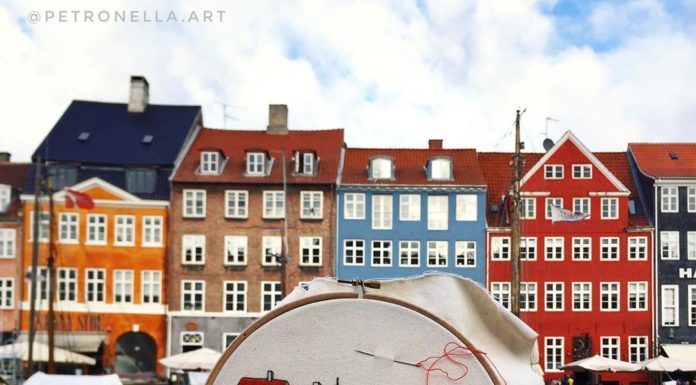Couple is Using Embroidery to Commemorate Their Travel Adventures