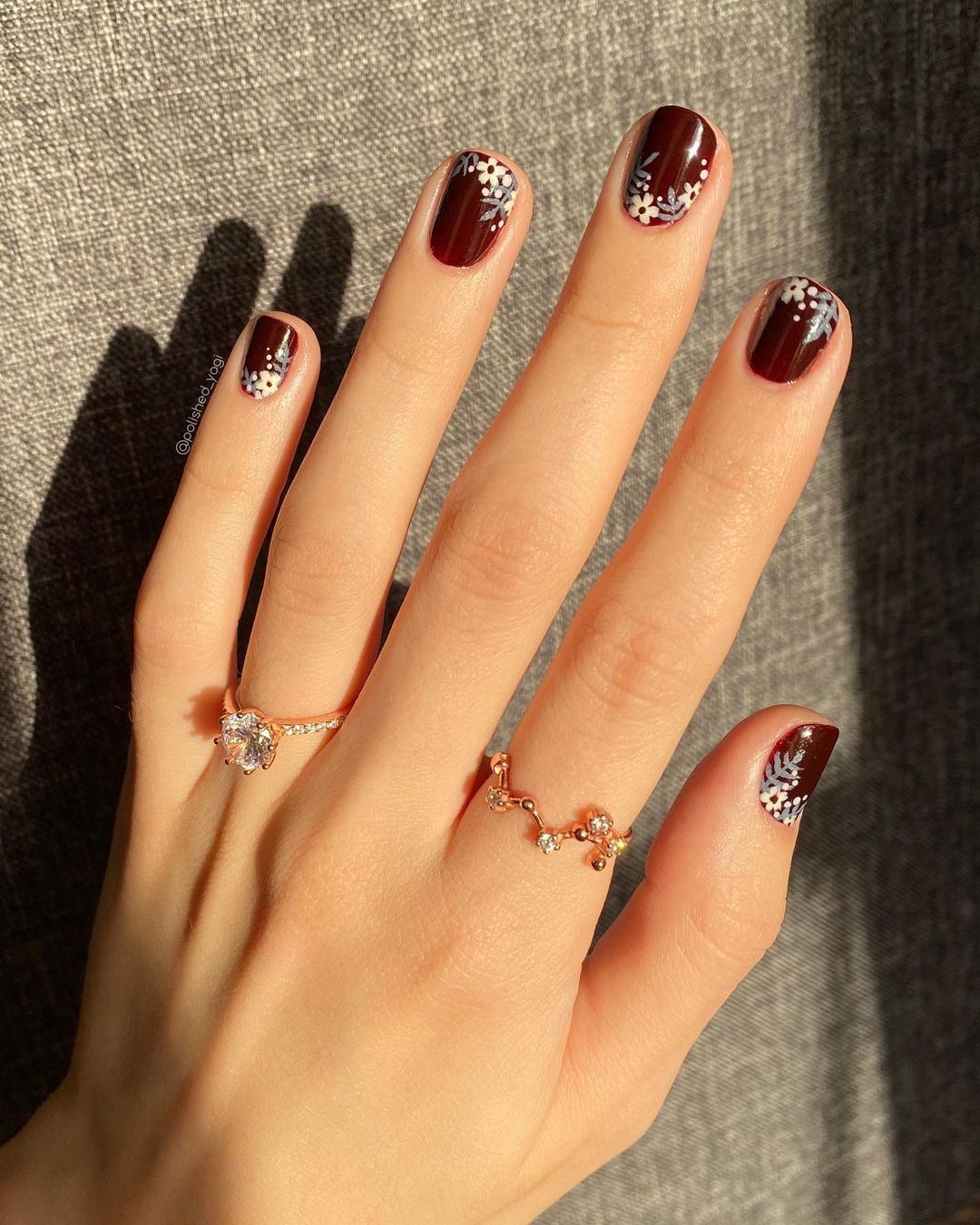 Fall Natural Nail Ideas