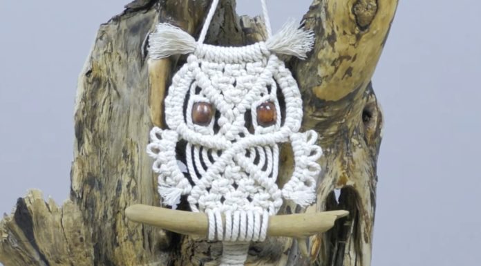How to Make a Macrame Owl