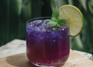 Fall Cocktails with a Purple Twist