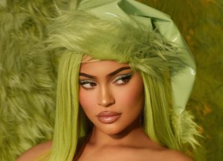 Kylie Jenner is Welcoming the Holiday Season with the Grinch Makeup Line