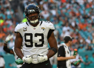 Ravens’ DE Calais Campbell Set to Miss His First Game Since 2014